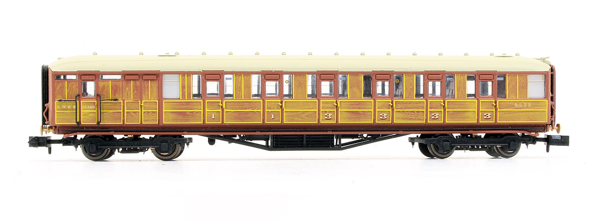 Pre-Owned LNER Gresley Teak Corridor Brake Coach '5535'