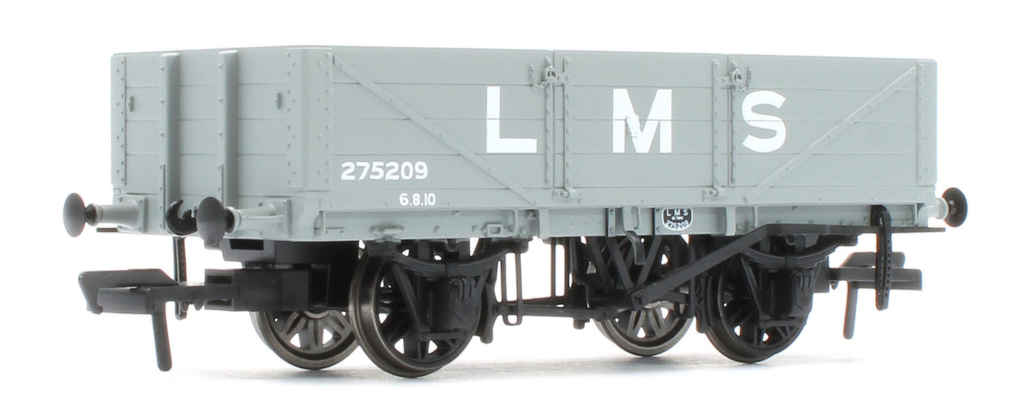 950005 LNWR D84 4-Plank Open LMS Grey (pre-1936) No.275209