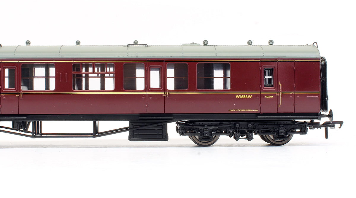 Pre-Owned 34-176 Collett Brake Second Coach BR Maroon 'W1656W'