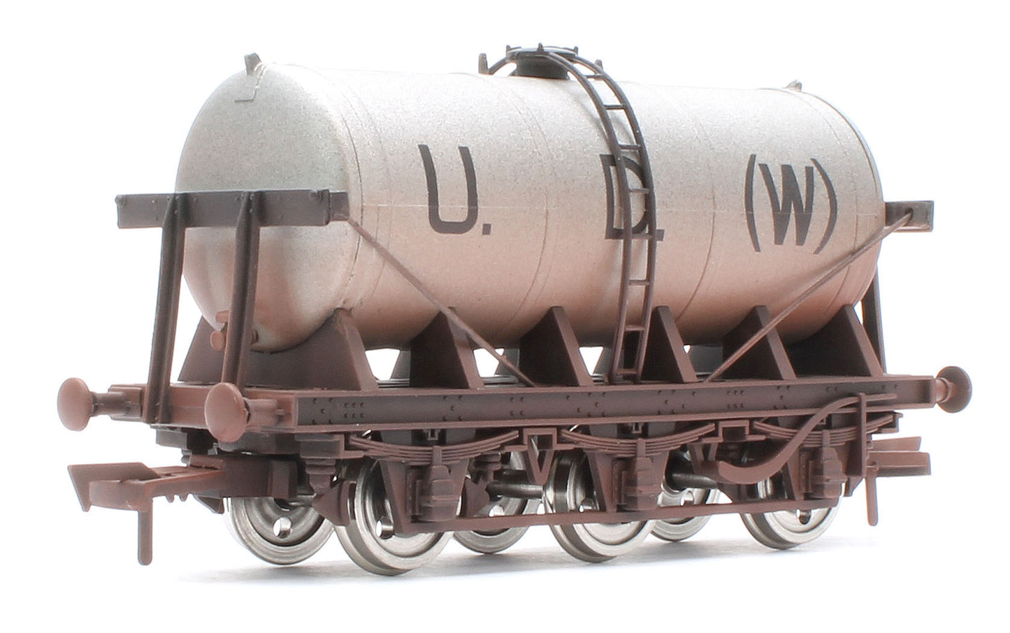 4F-031-142 6 Wheel Milk Tanker U.D.W - Weathered