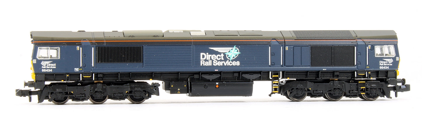Pre-Owned DRS Plain Blue Compass Class 66434 Diesel Locomotive
