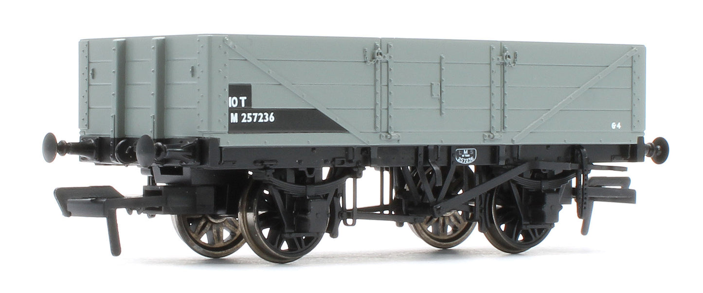 950017 LNWR D90 4-Plank Open BR Grey No.257236