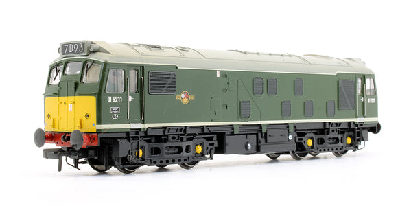 Pre-Owned Class 25/1 BO-BO D5211 BR Green Diesel Locomotive (DCC Fitted)