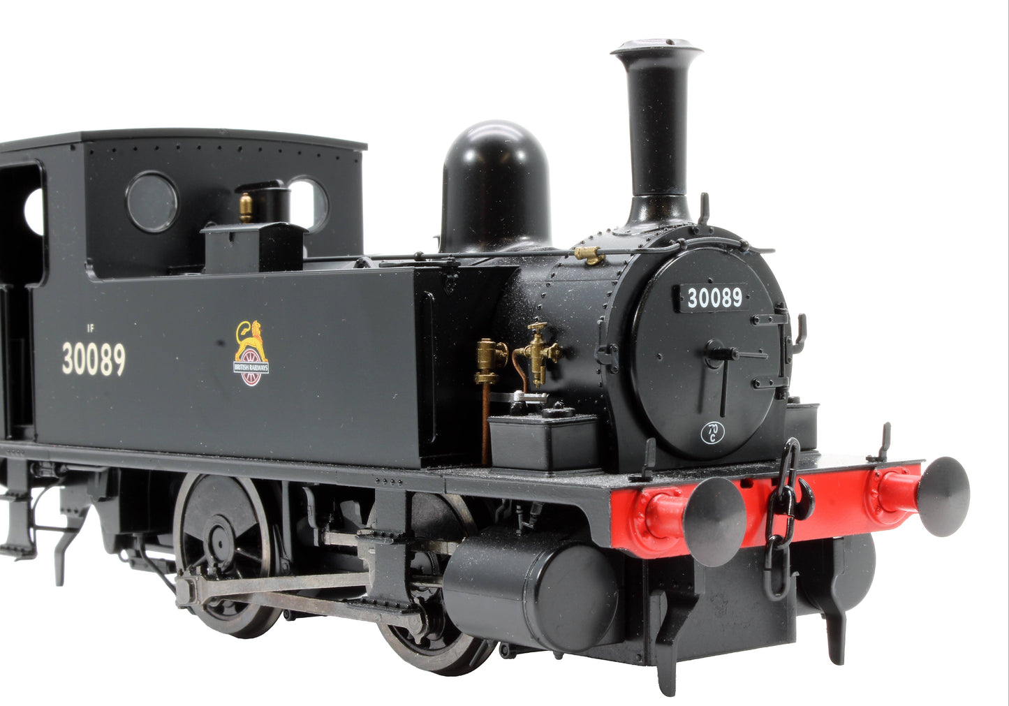 Pre-Owned 7S-018-004S B4 0-4-0T BR Early Crest 30089 Steam Tank Locomotive - DCC Sound