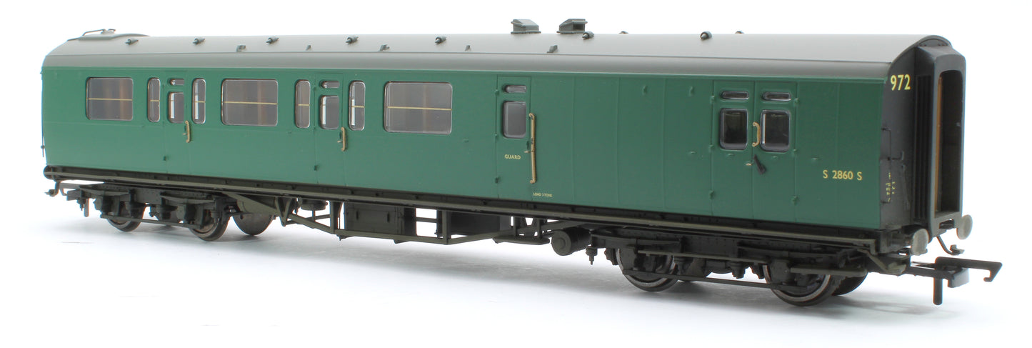 Pre-Owned BR, Bulleid 59' Corridor Brake Third, S2860S