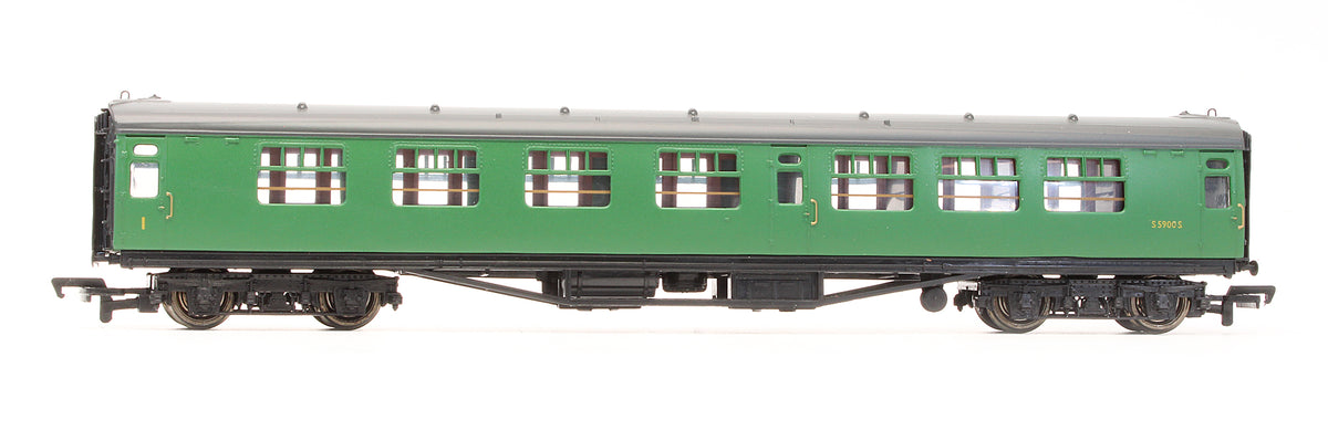 Pre-Owned 34-551A BR Malachite Green 63ft Bulleid Corridor Composite Coach 'S5900S'