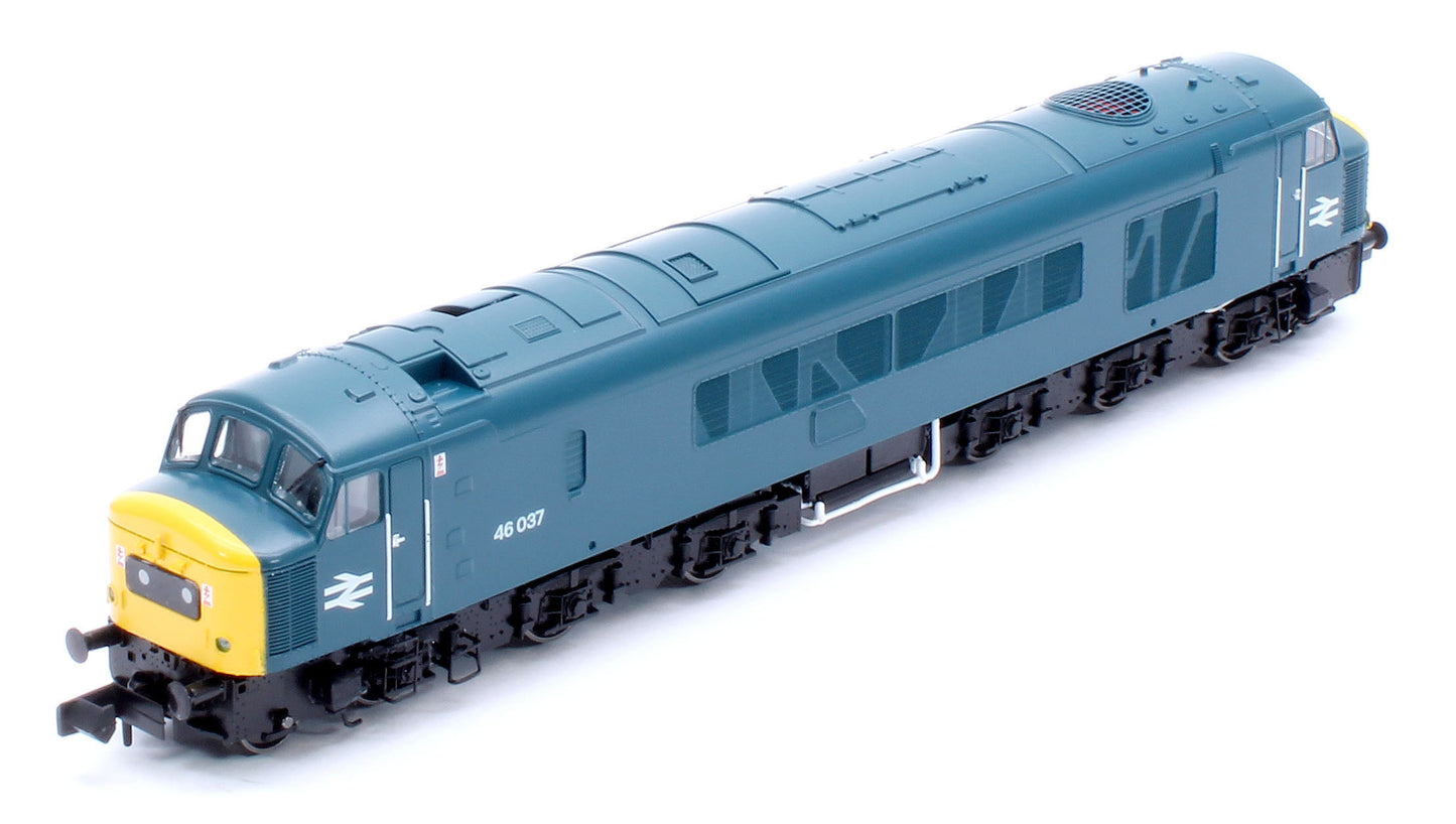 Class 46 46037 BR Blue With Domino Headcodes Diesel Locomotive - DCC Sound