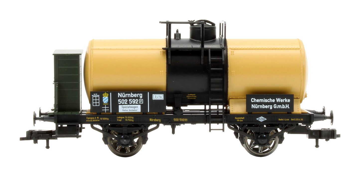 Pre-Owned 543715 Tank Wagon Chemische Werke Nürnberg K.Bay.Sts.B.' '502 592 P'