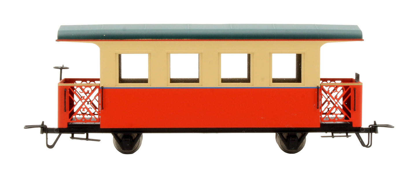 Pre-Owned 5291 Zillertalbahn Red & Cream Narrow Gauge Passenger Coach