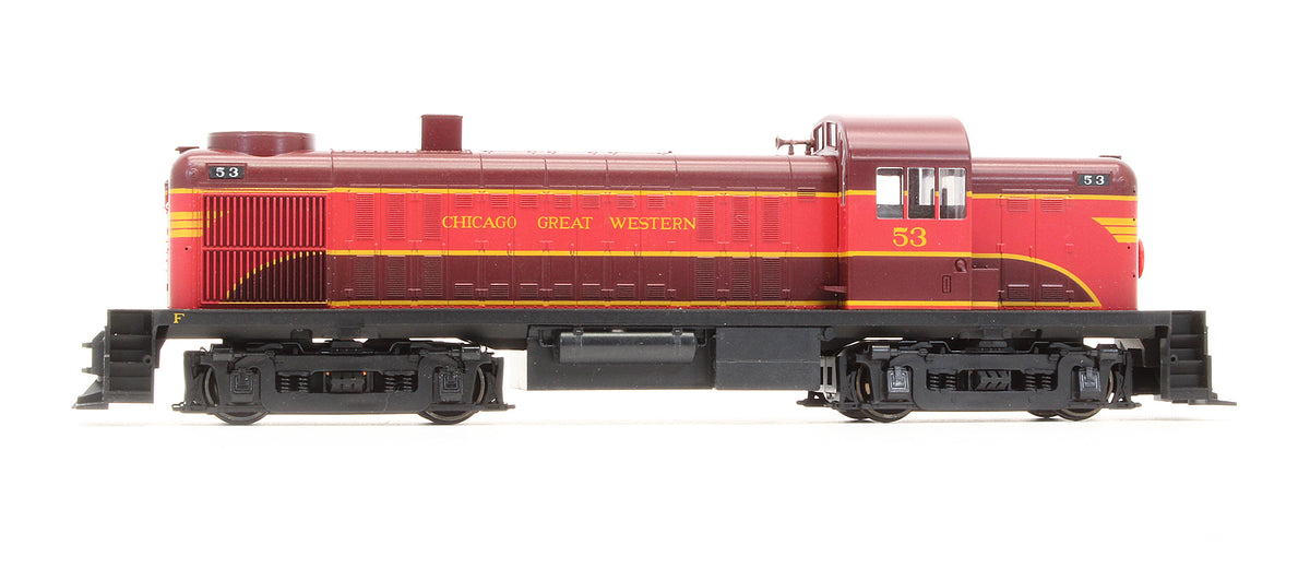 37-2101 Pre-Owned Alco RS-2 Chicago Great Western Diesel Locomotive - Road #53