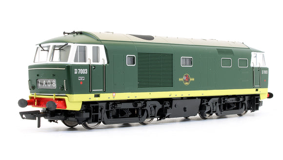 Pre-Owned Class 35 BR 'Hymek' BR Green D7003 Diesel Locomotive (DCC Fitted)