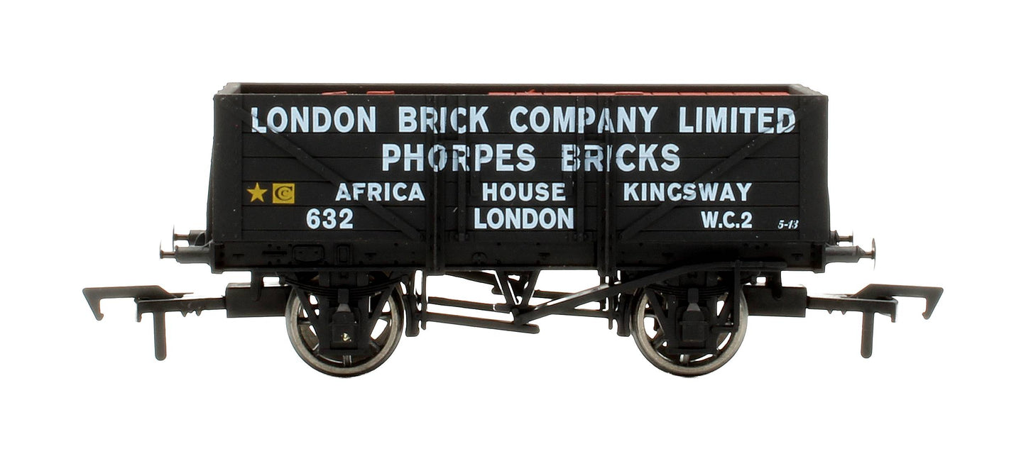 Pre-Owned 'London Brick Company Limited 'Phorpes Bricks' 5 Plank Wagon '632' - Limited Edition