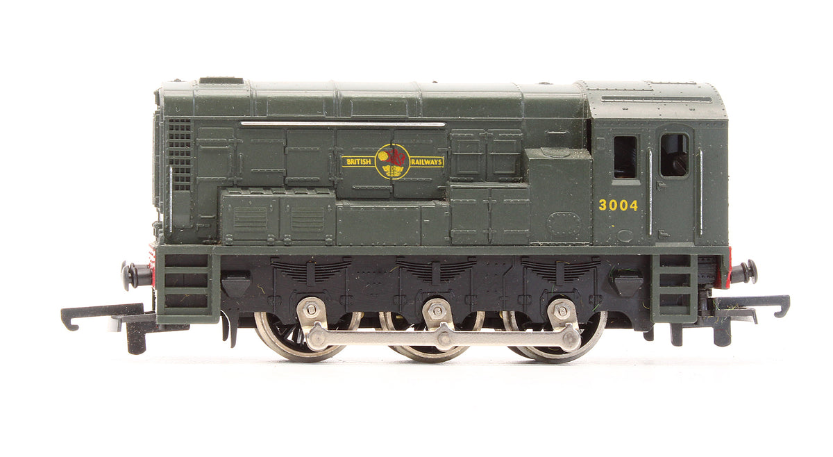 Pre-Owned 205109MWG BR Green Class 08 '3004' Diesel Shunter Locomotive