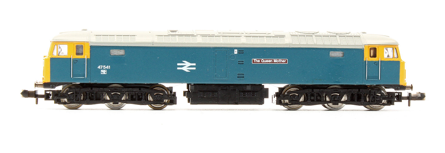 Pre-Owned BR Blue Class 47541 'The Queen Mother' Diesel Locomotive