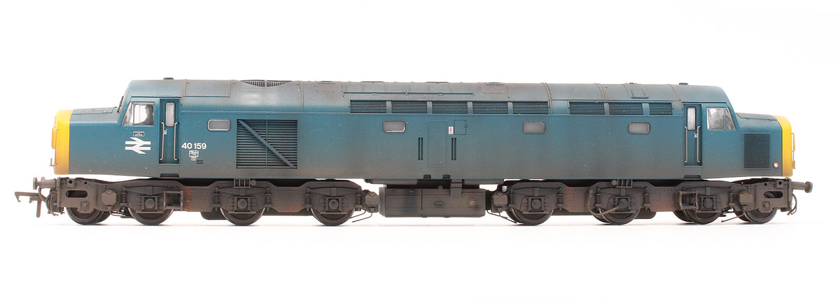 Pre-Owned 32-484 Class 40159 BR Blue Diesel Locomotive - Custom Weathered