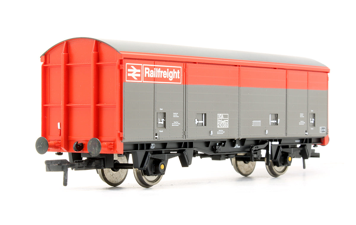 Pre-Owned 38-140 29 Ton Sliding Door Box Van VDA Railfreight Red / Grey