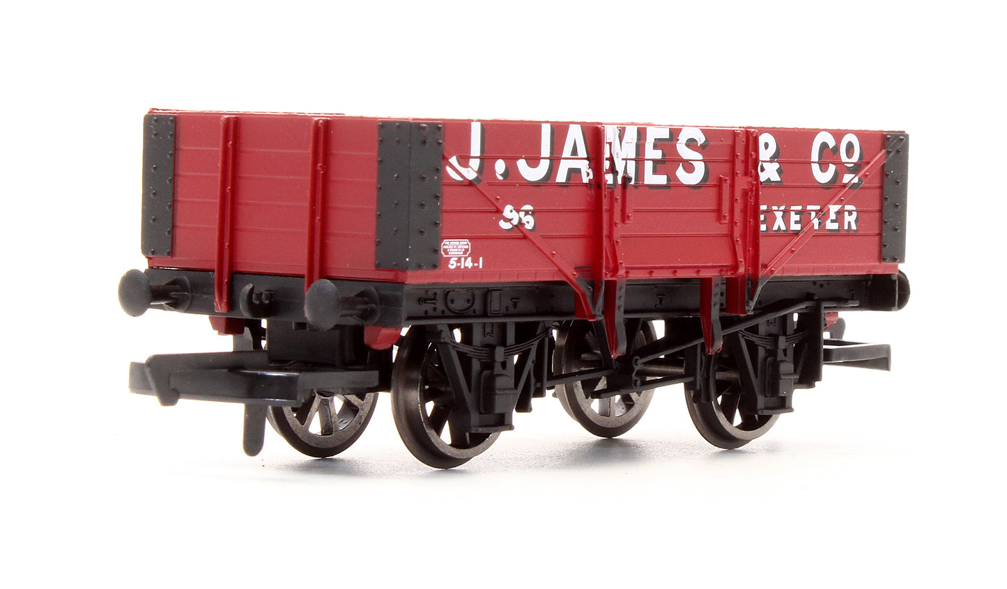 Pre-Owned R6700 'J.James & Co' 5 Plank Wagon No.96