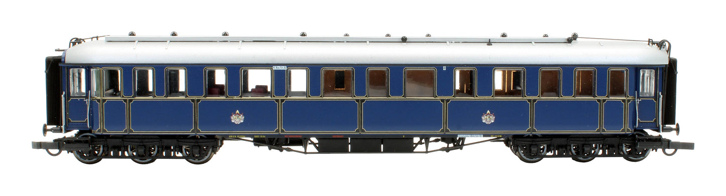 Pre-Owned 44810 K.Bay.Sts.B. Royal Blue Prince Regent Parlour Coach 'Salon 8'