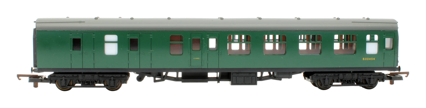 Pre-Owned 305334A1 BR Southern Green Mk1 BSK Brake Second Corridor Coach 'S33454'