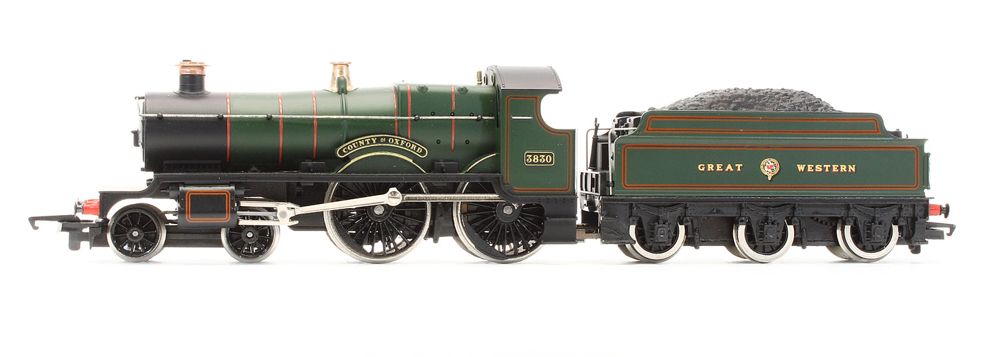 Pre-Owned GWR 4-4-0 'County Of Oxford' 3830 Steam Locomotive