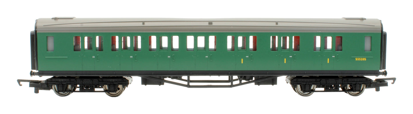 Pre-Owned R4125B BR Southern Green Maunsell Composite Coach 'S5520S'