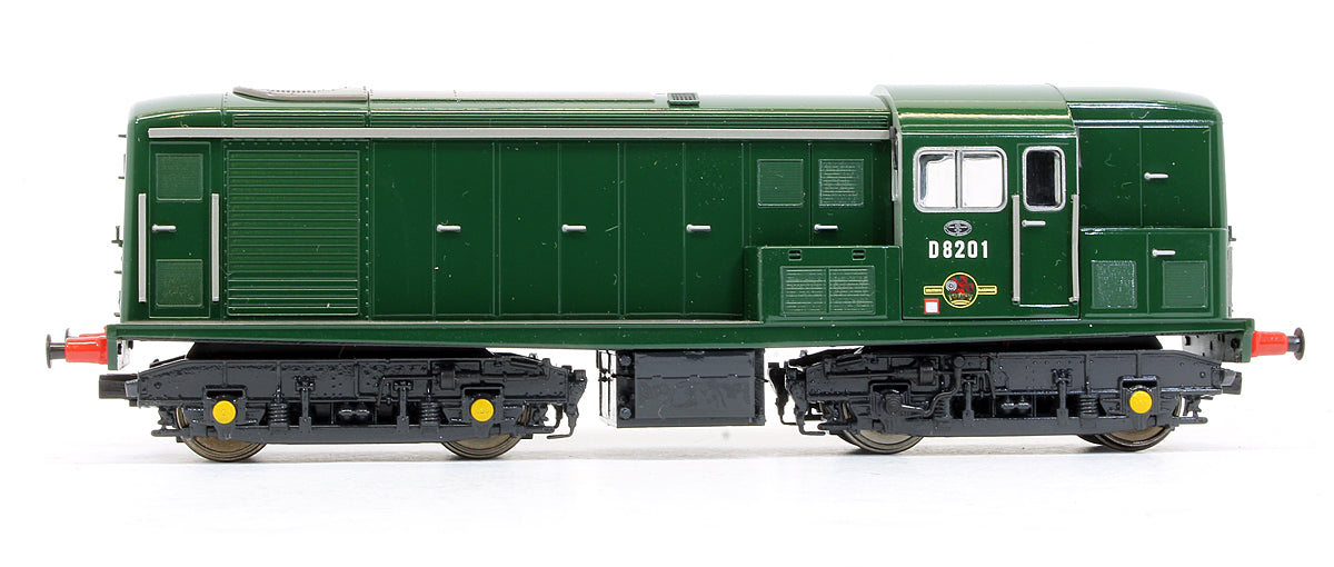 Pre-Owned D8201 BR Plain Green Diesel Locomotive (Gloss Finish)