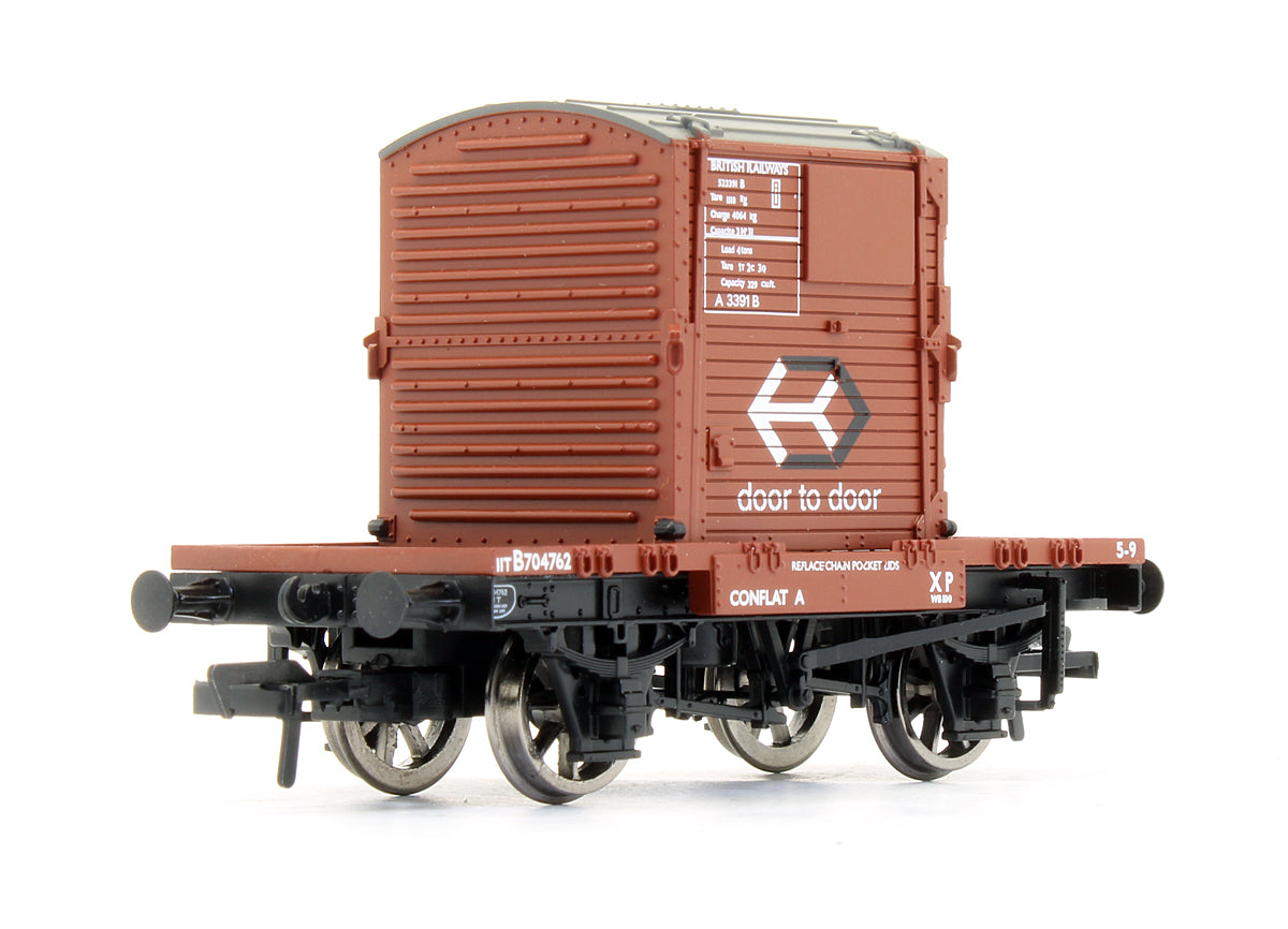Pre-Owned 37-961 Conflat With Type A Container BR Bauxite