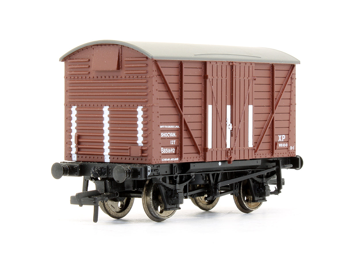 Pre-Owned 37-901 12 Ton Corrugated End Shock Absorbing Van BR Brown 'B851692'