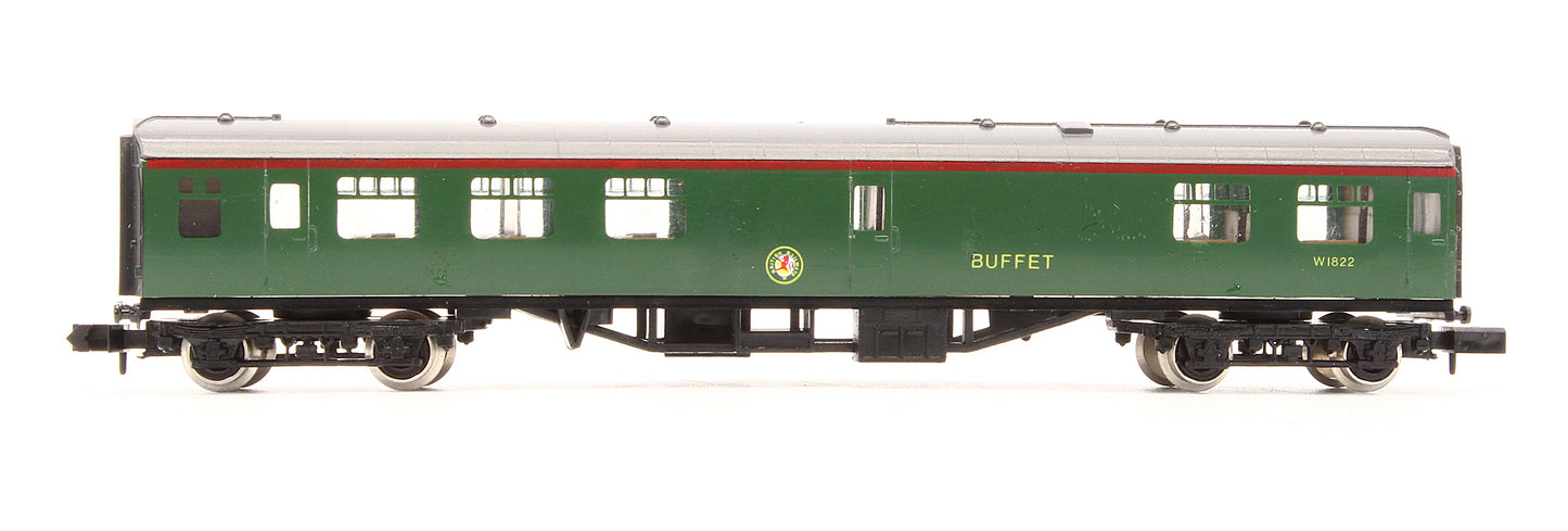 Pre-Owned 0753 BR (SR) Green 63ft MK1 Buffet (RMB) W1822