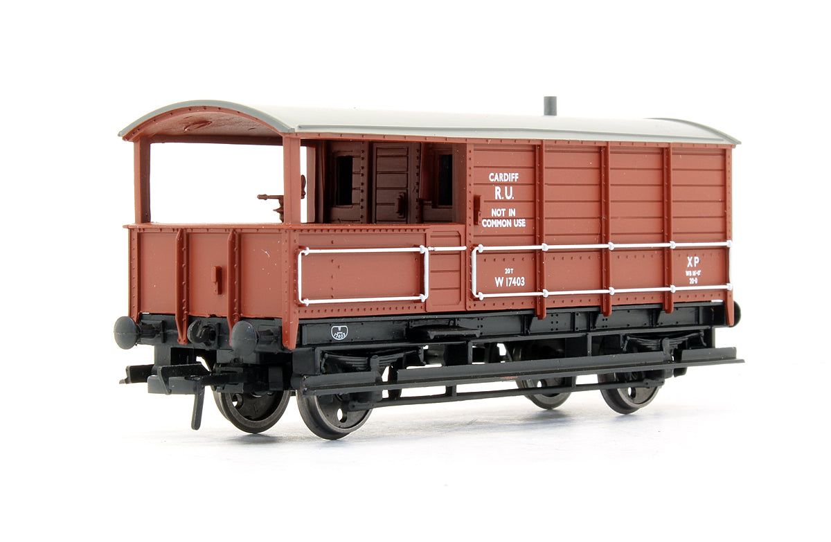 Pre-Owned 33-307 20 Ton Toad Brake Van BR Bauxite