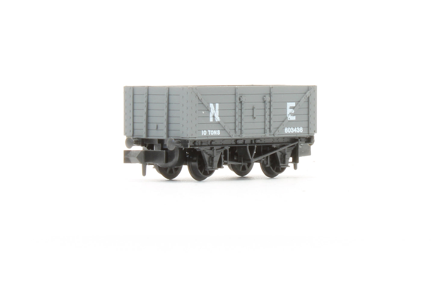 Pre-Owned NR41E 7 Plank Coal Wagon, LNER Grey No.603436