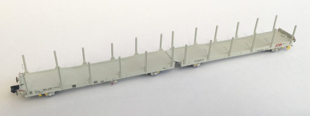 N-IPA-121A IPA car carriers - twin-wagon sets