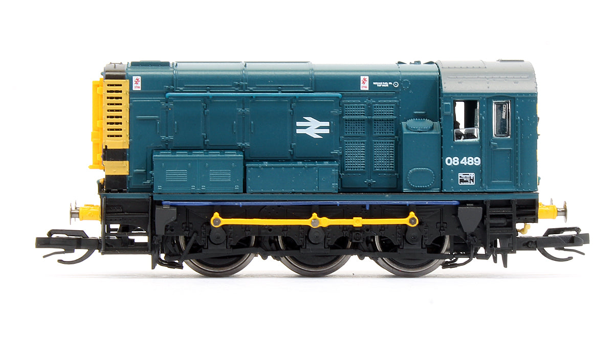 Pre-Owned TT3001M TT:120 Gauge BR Blue Class 08489 Diesel Shunter Locomotive