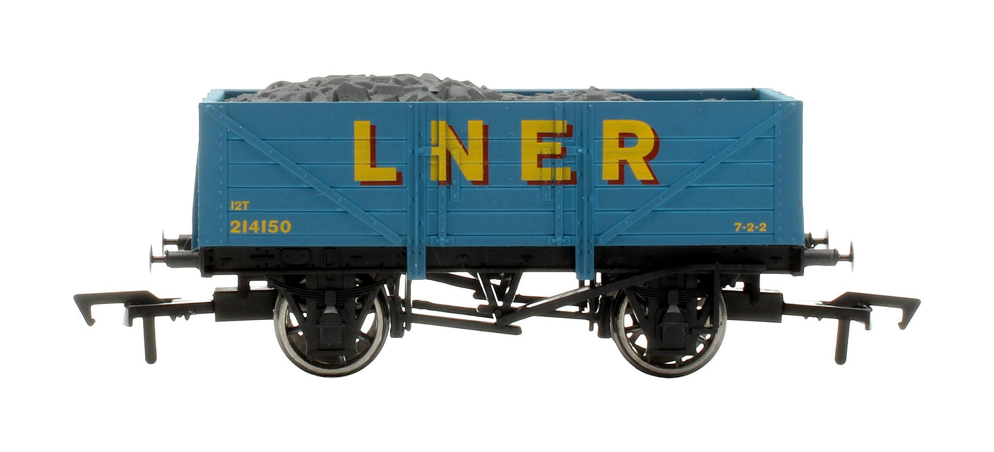 Pre-Owned Garter Blue 10T 5 Plank Wagon LNER '214150'