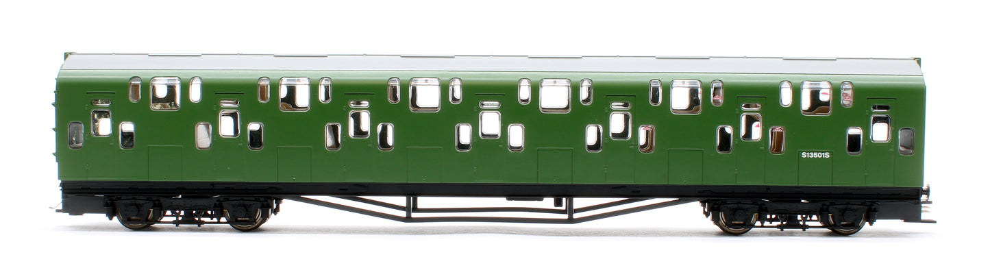 Bulleid Class 4DD Double Decker 4 Car EMU 4001/4901 BR Green - DCC Fitted