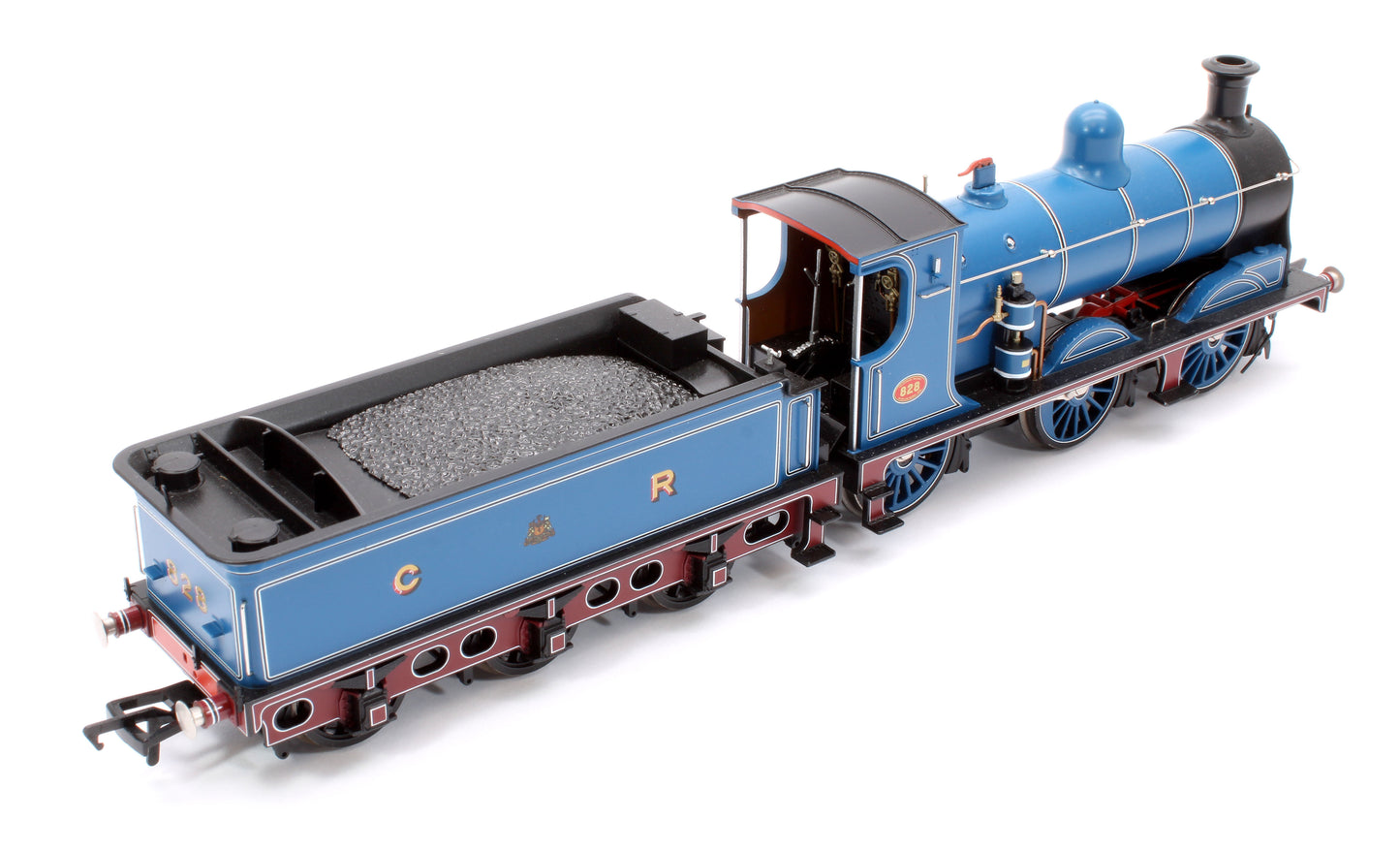 Caledonian Railway Blue McIntosh 812 Class 0-6-0 Steam Locomotive No.828 (As Built) DCC Sound