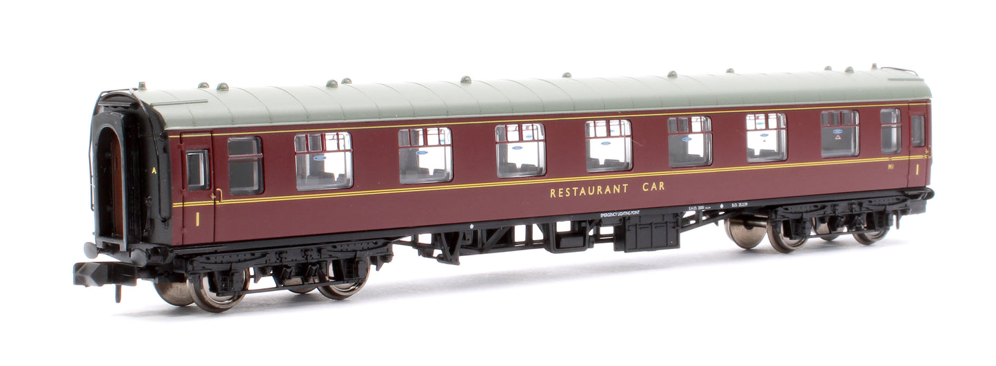 Pre-Owned 374-808 BR Maroon MK1 First Open Restaurant Coach