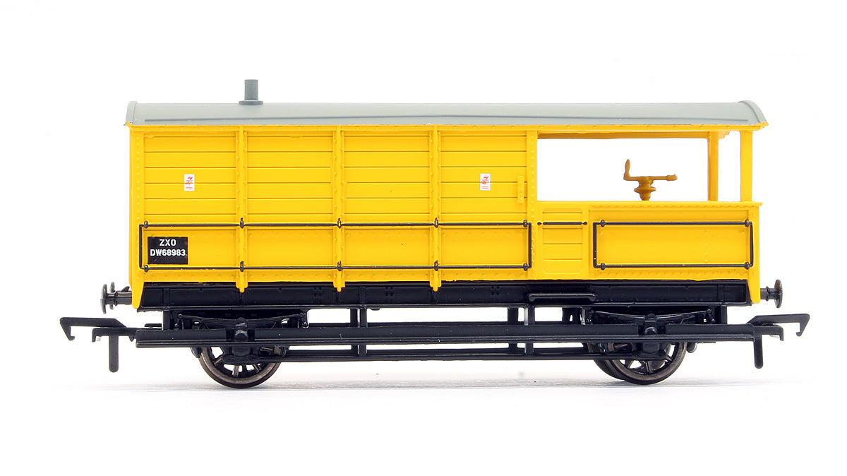Pre-Owned 33-311 20 Ton Toad Brake Van Departmental Yellow