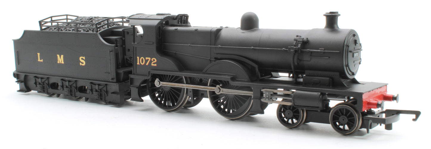 Pre-Owned R3276 RailRoad Class 4P 1072 Compound LMS Black 4-4-0 Steam Locomotive