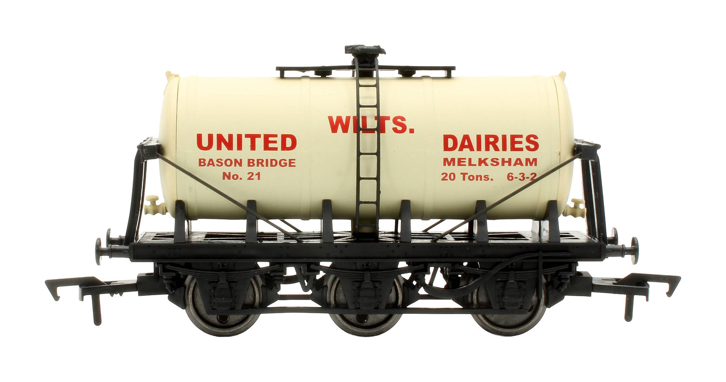 Pre-Owned 20T Tank Wagon Wilts United Dairies 'No. 21'