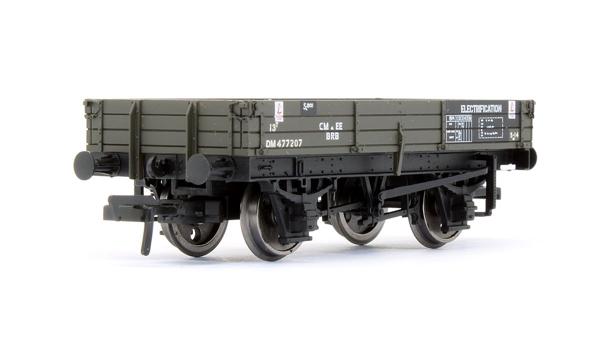 Pre-Owned 37-931 3 Plank Wagon BR Departmental Olive Green