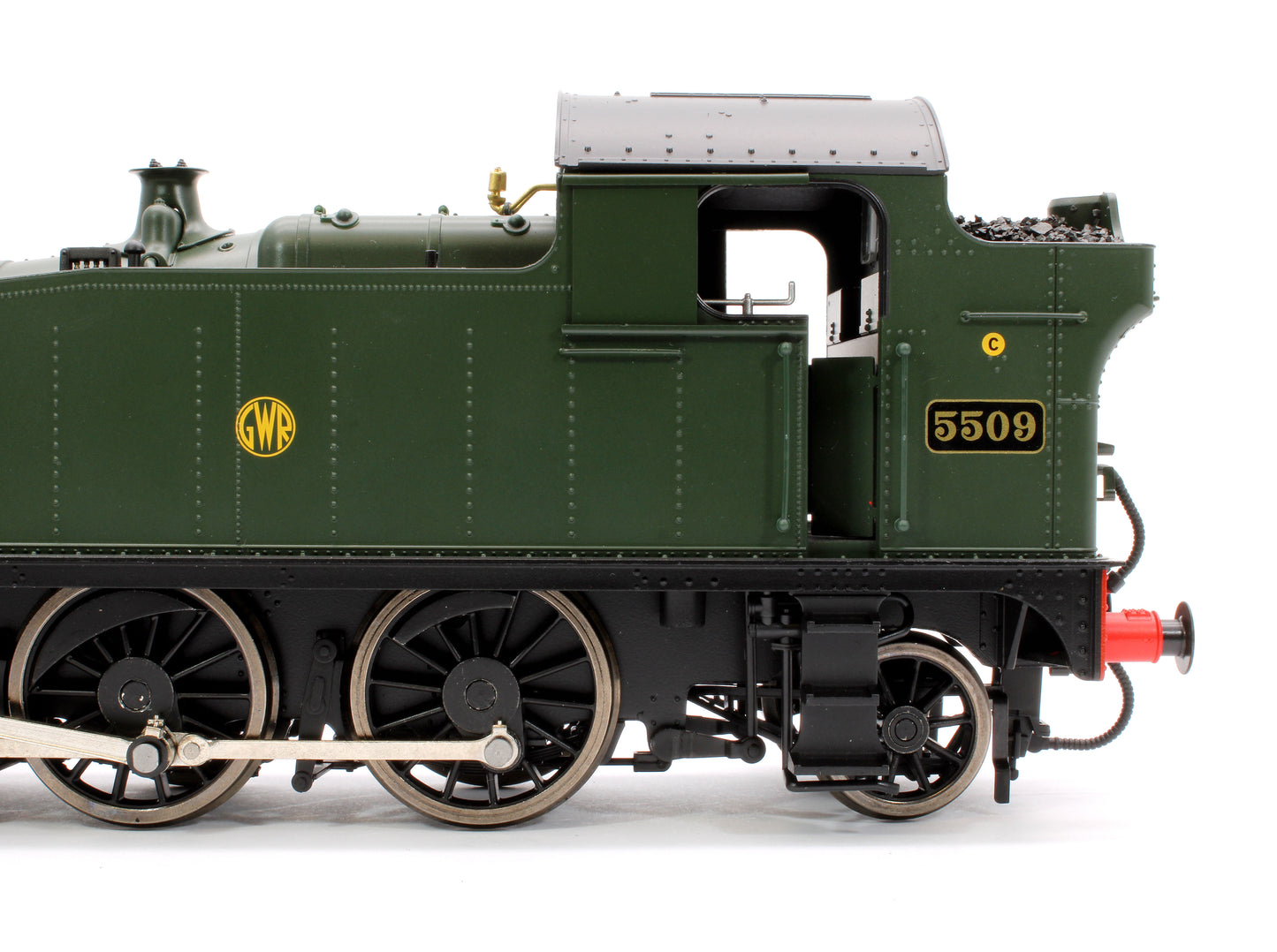 Class 55xx 2-6-2 Shirtbutton GWR Green 5509 Steam Locomotive