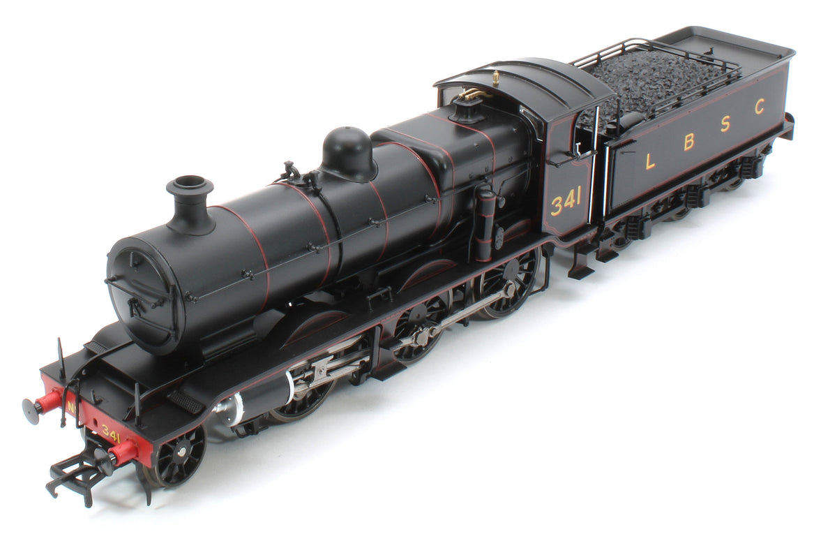 S4102-01 LB&SCR K Class 2-6-0 LBSC Black No.341 Red Lining Steam Locomotive