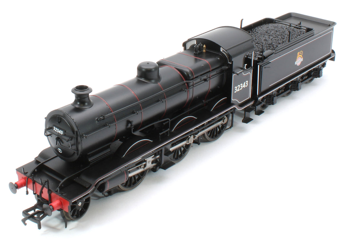 S4102-09 LB&SCR K Class 2-6-0 BR Black Early Emblem No.32343 Steam Locomotive