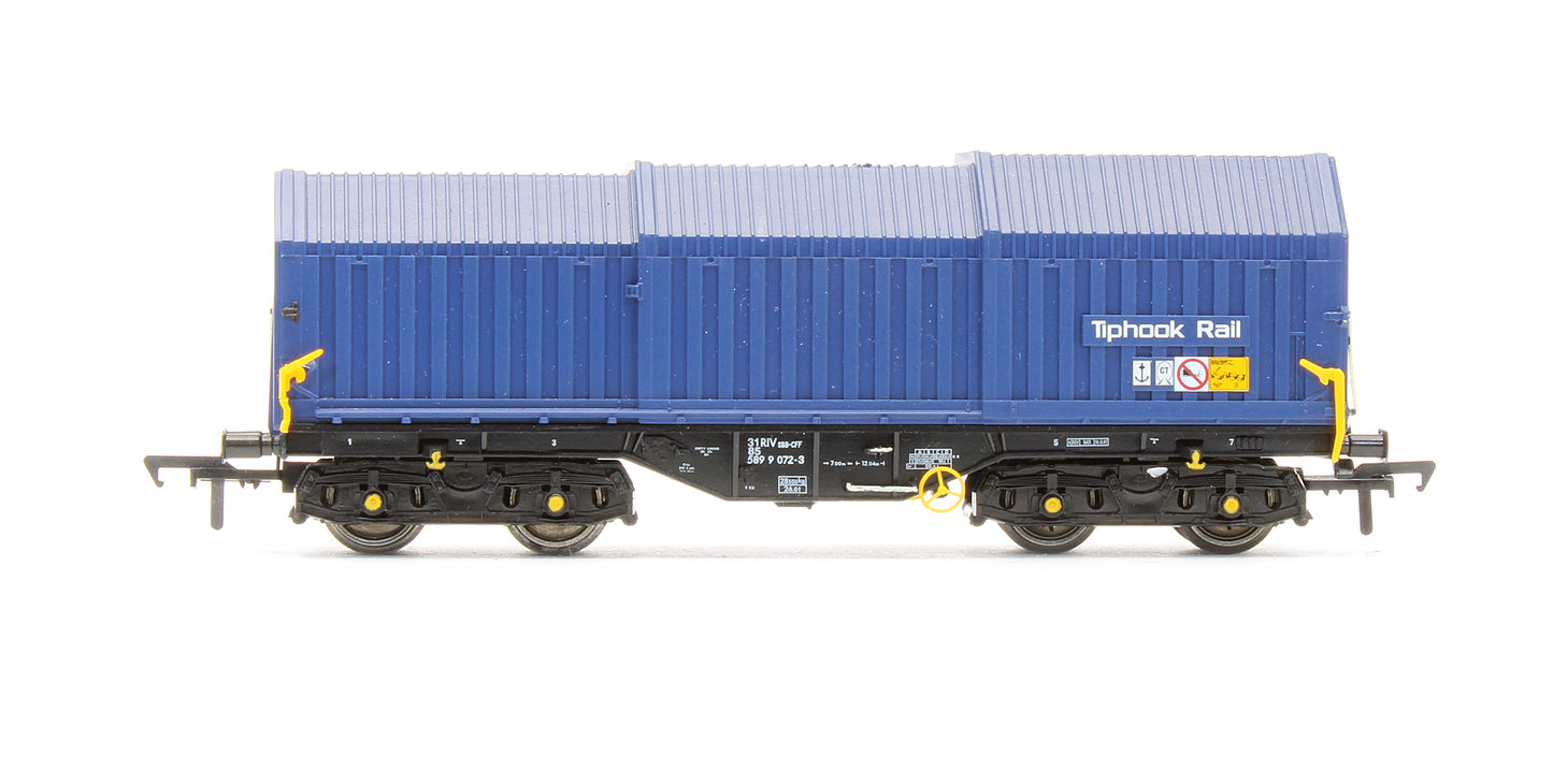 Pre-Owned SBB Tiphook Rail Telescopic Hood Wagon