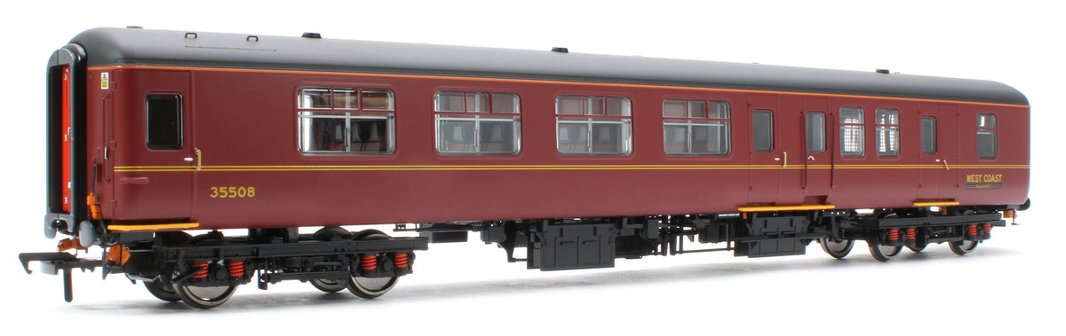 ACC2934 BR Mk.2c (large toilet window) BSK 35508 West Coast Railways (ex-BFK)