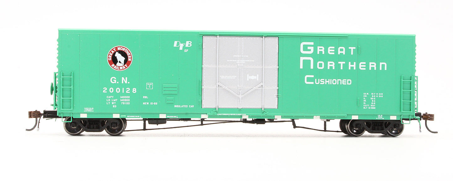 Pre-Owned ATHG63888 Great Northern 50' PC&F Box Car 10' 6" Plug Door - Road #200128