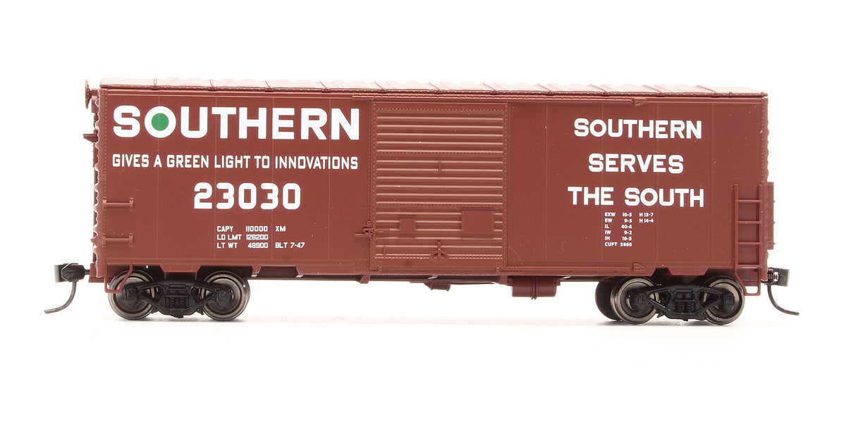 Pre-Owned 910-45023 40' ACF Moderized Welded Box Car Southern - Road #23030