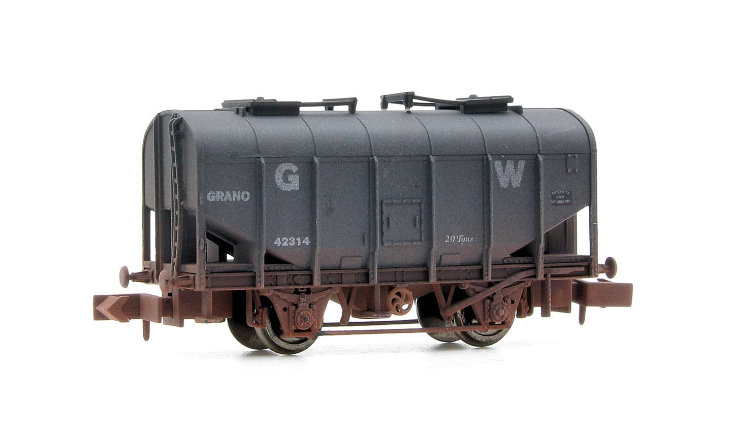 Pre-Owned Dapol 2F-036-022 Bulk Grain GWR 42314 - Weathered
