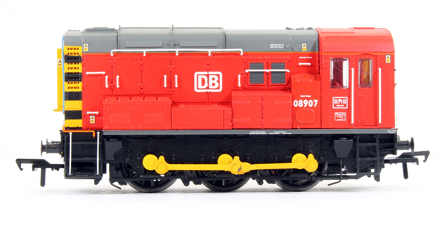 Pre-Owned 32-119 Class 08907 DB Schenker Diesel Shunter Locomotive